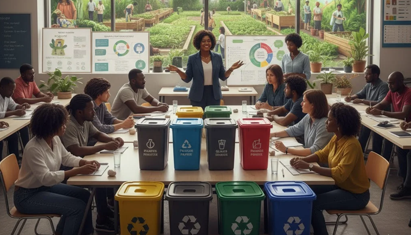Waste Management In Adult Education Curriculum For Sustainable, Eco-Friendly Environment