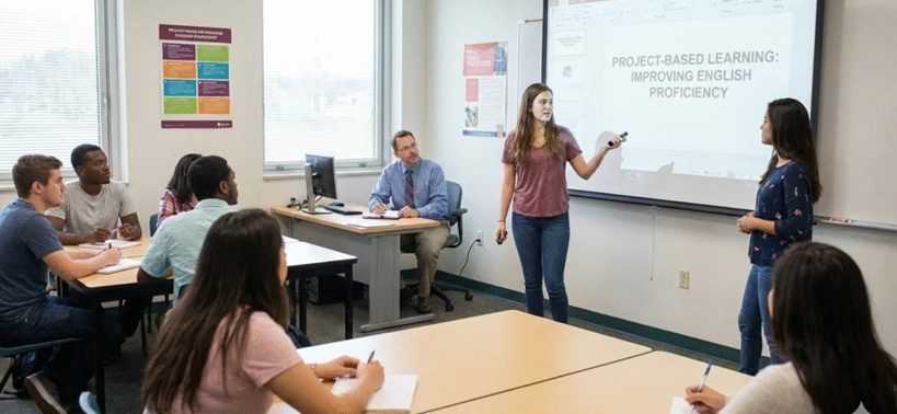 Assessing The Efficacy of PBL in Enhancing English Proficiency Among English as Second Language College Students in General Studies